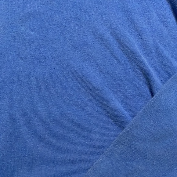 Lauren Ralph Lauren Women’s Large Royal Blue long sleeve t shirt Cotton Tee‎ - Picture 2 of 6